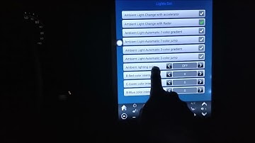 How to use RGB LED lights for Sc7862 Android 10 head units