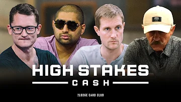 BRAD OWEN Plays HIGH STAKES ($50/100/200) With Nik Airball! Live Poker With Moe Money & T1000