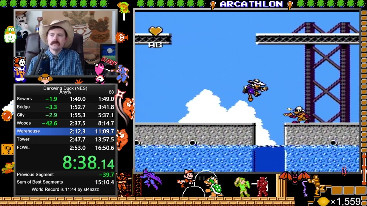 Прохождение Darkwing Duck (NES) за 15:51 от Arcus