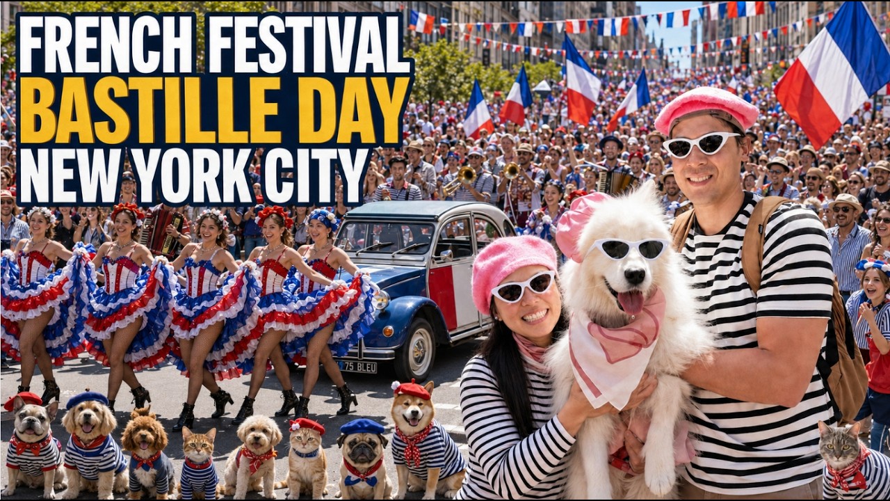 Bastille Day NYC 2026 French Festival Takes Over Manhattan New York City thumbnail
