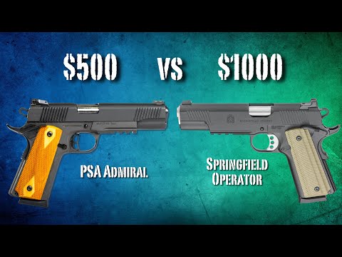 PSA Admiral vs Springfield Armory Operator