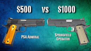 PSA Admiral vs Springfield Armory Operator