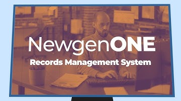 NewgenONE Know More | Newgen Record Management System | Newgen Software