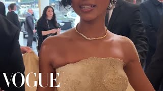 Tyla Arrives At Her Very First Met Gala