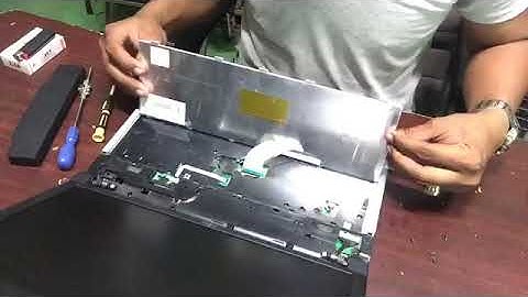 Replace keyboard Fujitsu A530