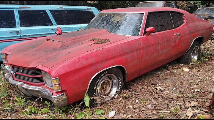 1971 Chevelle SITTING For 20ish Years - Will It Run? NNKH