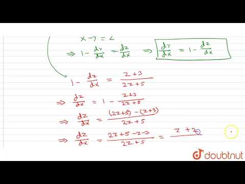 (2x-2y+5)dy=(x-y+3)dx | 12