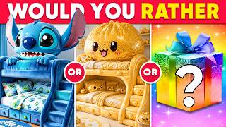 Would You Rather... ULTIMATE Mystery Gift Edition 🎁❓🤑 Daily Quiz