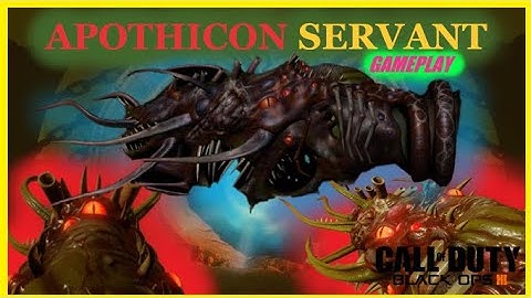 The APOTHICON SERVANT On Every Map! | Call of Duty Black ops 3 ZOMBIES