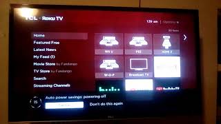 Tcl Roku Tv Auto Power Savings Powering Off August 11 2020 1 39 Am Mdt 