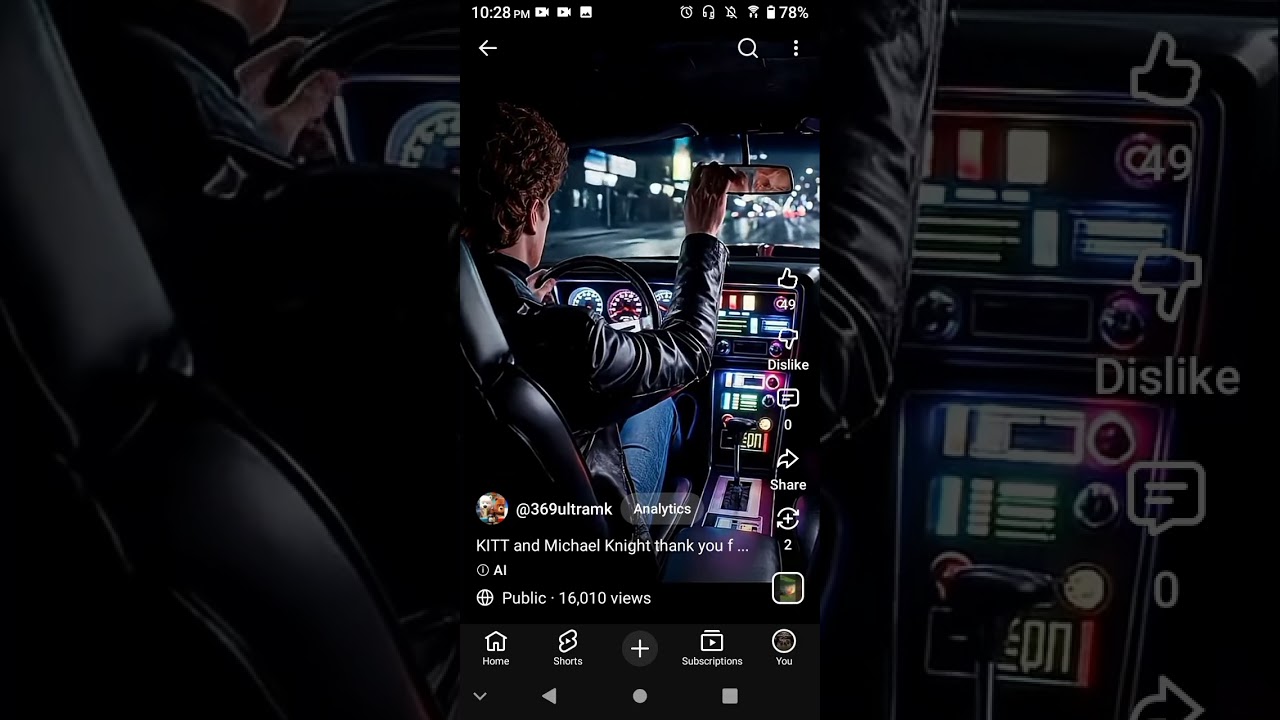 🔁 LOOP KITT and Michael Knight 