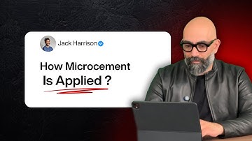 How Microcement Is Applied?