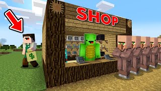 ゲームショップを開いた結果！？【まいくら・マインクラフト】