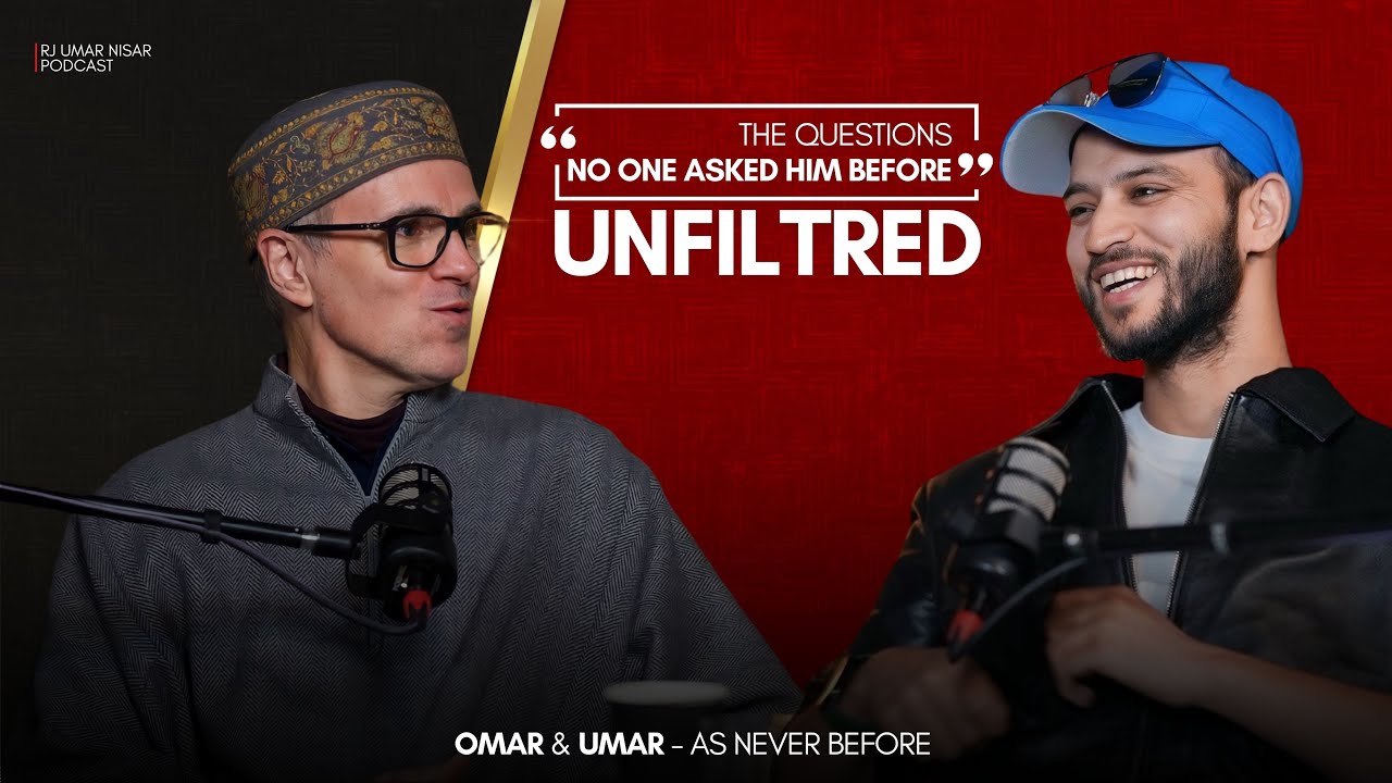 Omar Abdullah Unfiltered with RJ Umar Nisar | Kashmir, Life, Politics and much more!