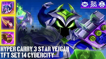 CYBERBOSS + NITRO SO UNDERRATED TRAITS - TFT SET 14 CYBERCITY