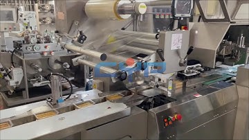 Egg roll packing machine -Egg roll in the tray