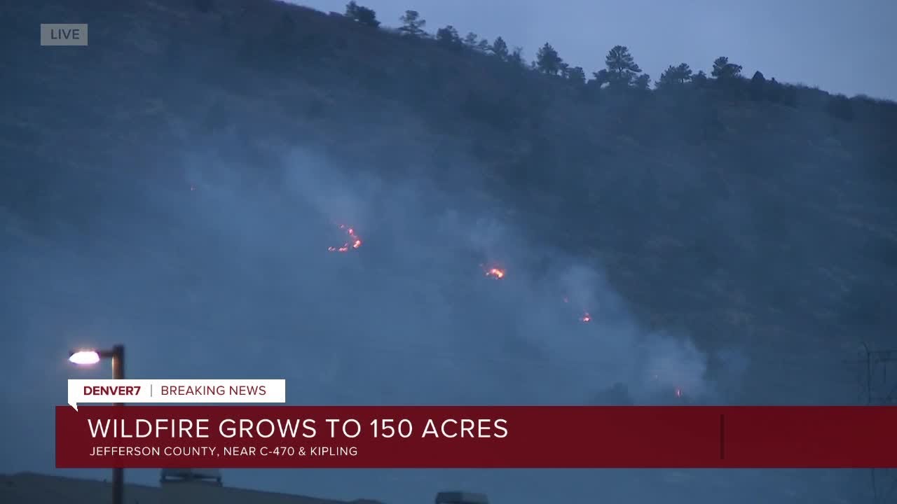 Evacuations lifted in Jefferson County after brush fire erupts near C ...