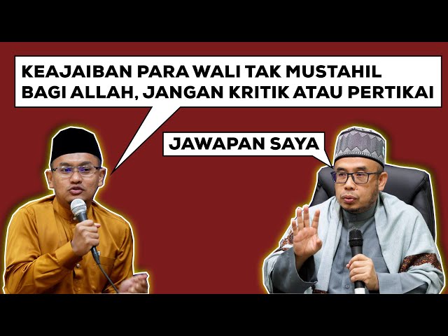 Keajaiban Para Wali Tak Mustahil Bagi Allah. Jangan Kritik Atau Pertikai. -Jawapan Prof Dr MAZA class=