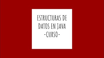 1. Estructuras de datos en java - Introducción