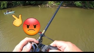 Crazy Kayak Lady wanting to see a SNAKE
