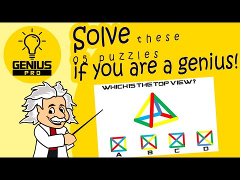 05 Smart Puzzles that only genius can solve | Genius Pro | Genius Puzzles | 5 Graphical Puzzles