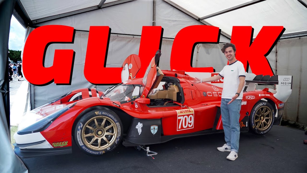 Seeing the Glickenhaus Le Mans Hypercar for the first time - YouTube