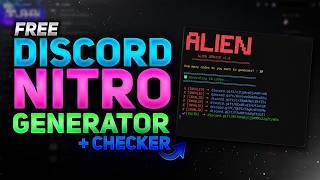 Best FREE DISCORD NITRO Sniper Generator & Checker