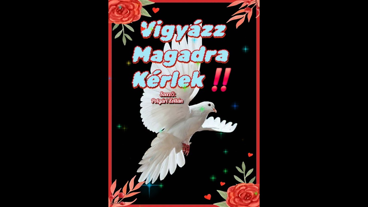 Vigyázz Magadra Kérlek! ☝️💖💖☝️Romantikus dal 💖...saját szöveg...