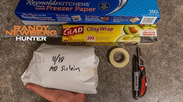 How To Butcher a Deer Hindquarter (Wild Game Processing)