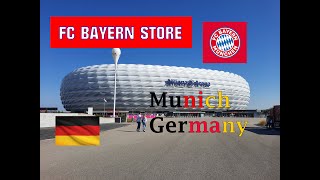 Fan Shop FC Bayern Munich. Munich. Germany!