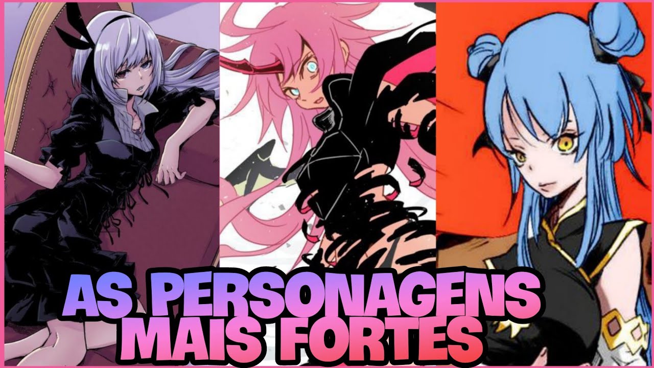 AS PERSONAGENS FEMININAS MAIS FORTES DE TENSEI SHITARA SLIME