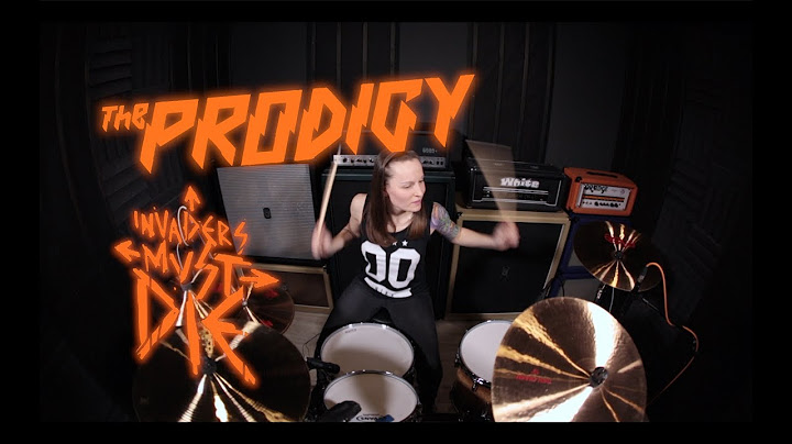 Invaders Must Die Drums version - Drums performance video thumbnail