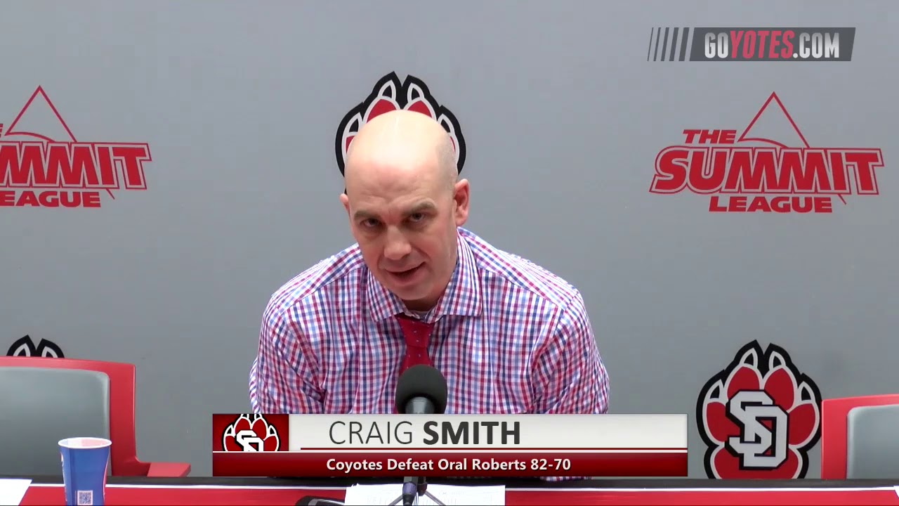 coyotes don edwards Postgame Press Conference: USD MBB vs. Oral Roberts