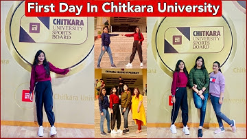 First day in Chitkara University❣️| puju thevlogger