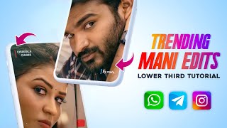 How to edit Mani edits new logo editing |Mani edits water mark editing tutorials |mahi vfx screenshot 3