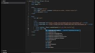 Hello World in React JS | Beginner Tutorial
