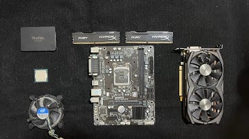 I5 6500 + GTX 960 2GB Low Budget Gaming PC Build