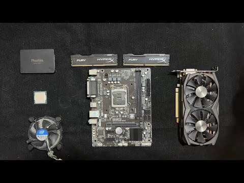 I5 6500 + GTX 960 2GB Low Budget Gaming PC Build - YouTube