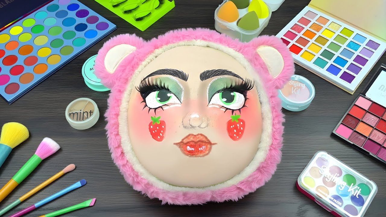 ASMR Slow & Soft Watermelon Makeup