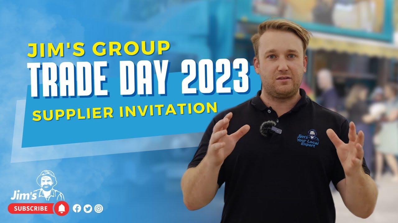 Jim's Group 2023 Trade Day Supplier Invitation