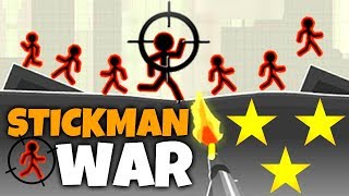 STICKMAN WAR - 3 STARS (1-27 LEVEL) - FULL GAME WALKTHROUGH (HD)