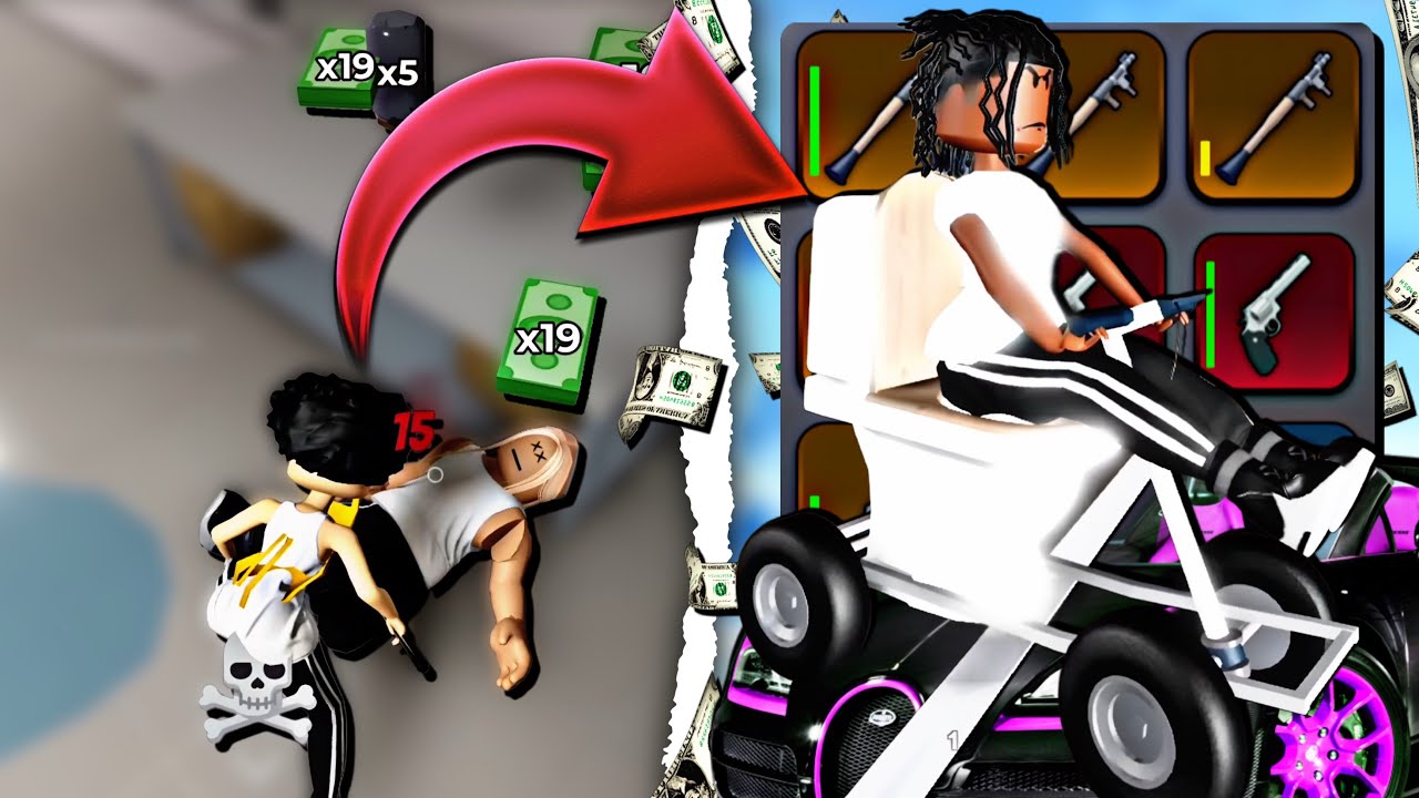 I Went From RAGS To RICHES In Roblox BlockSpin