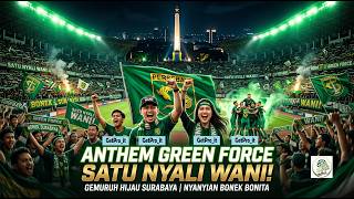 PERSEBAYA SATU NYALI WANI! 🔥 Nyanyian Bonek Bonita yang Bikin Merinding  Lyric Video