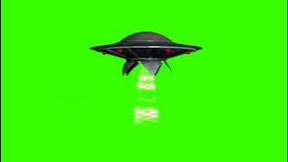 Green screen U.F.O