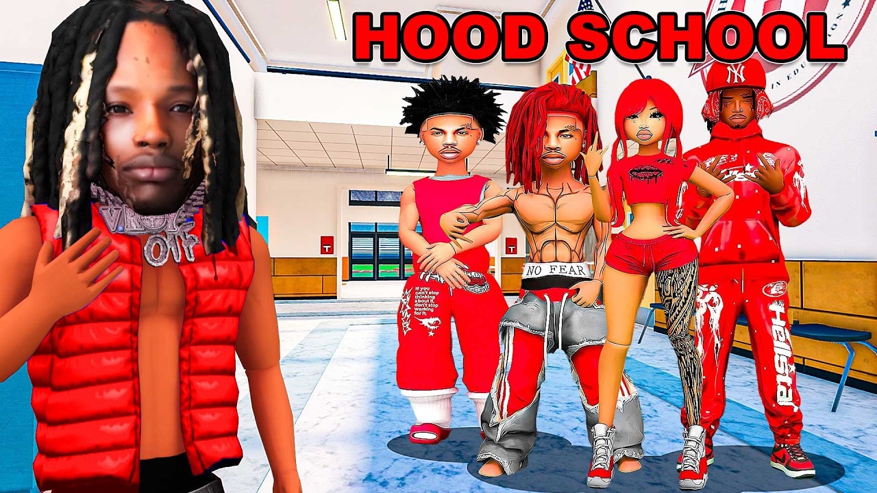 I Found A REALISTIC HOOD SCHOOL In LifeTogether 🏠 RP | Roblox