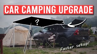 Big Awning and No Drill Cross Bars for the Hilux | Rig Update