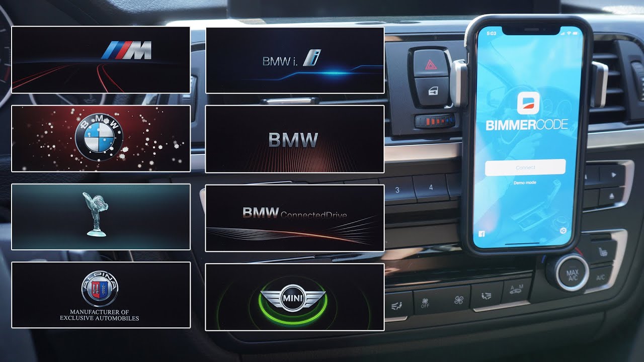 BimmerCode  Displaying Every Startup Animation on an F30 BMW 