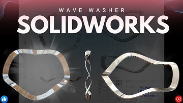 Wave Washer in Solidworks Curve Through Reference Point Solidworks Advanced Tutorial