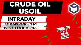 Crude Oil Trading | Crude Oil Prediction for Today Wednesday 15 October 2025 with TARGET