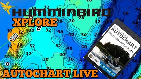 Autochart Live with Humminbird Xplore